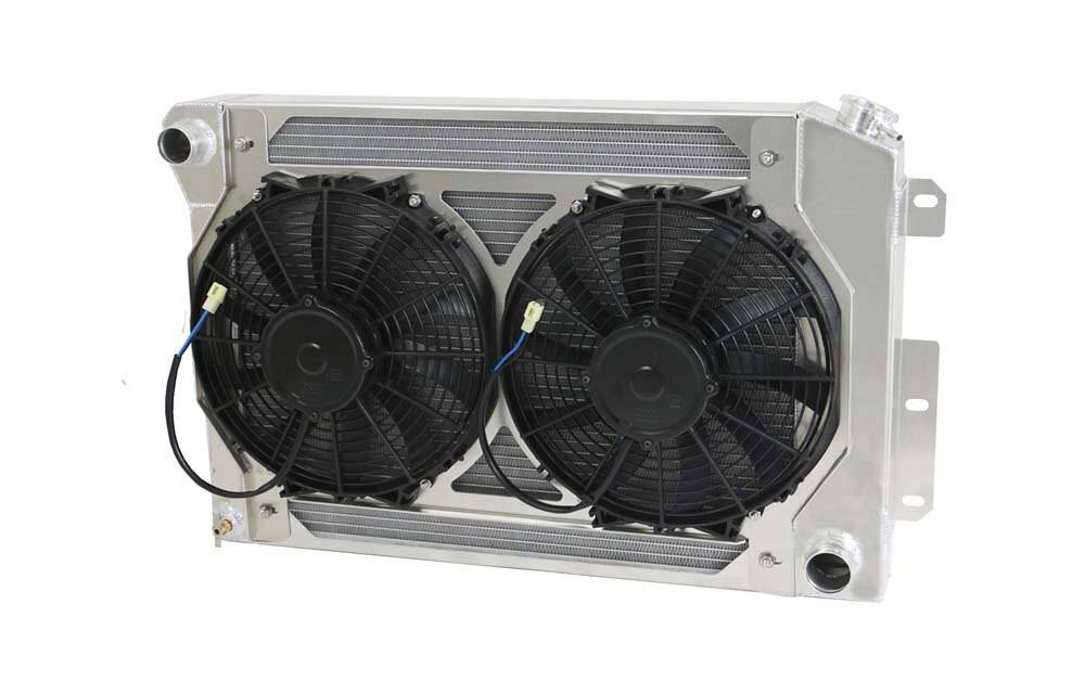 Wizard Cooling Inc 370203HP 19671969 Chevrolet Camaro/ Z28/ Firebird Aluminum Radiator (BB