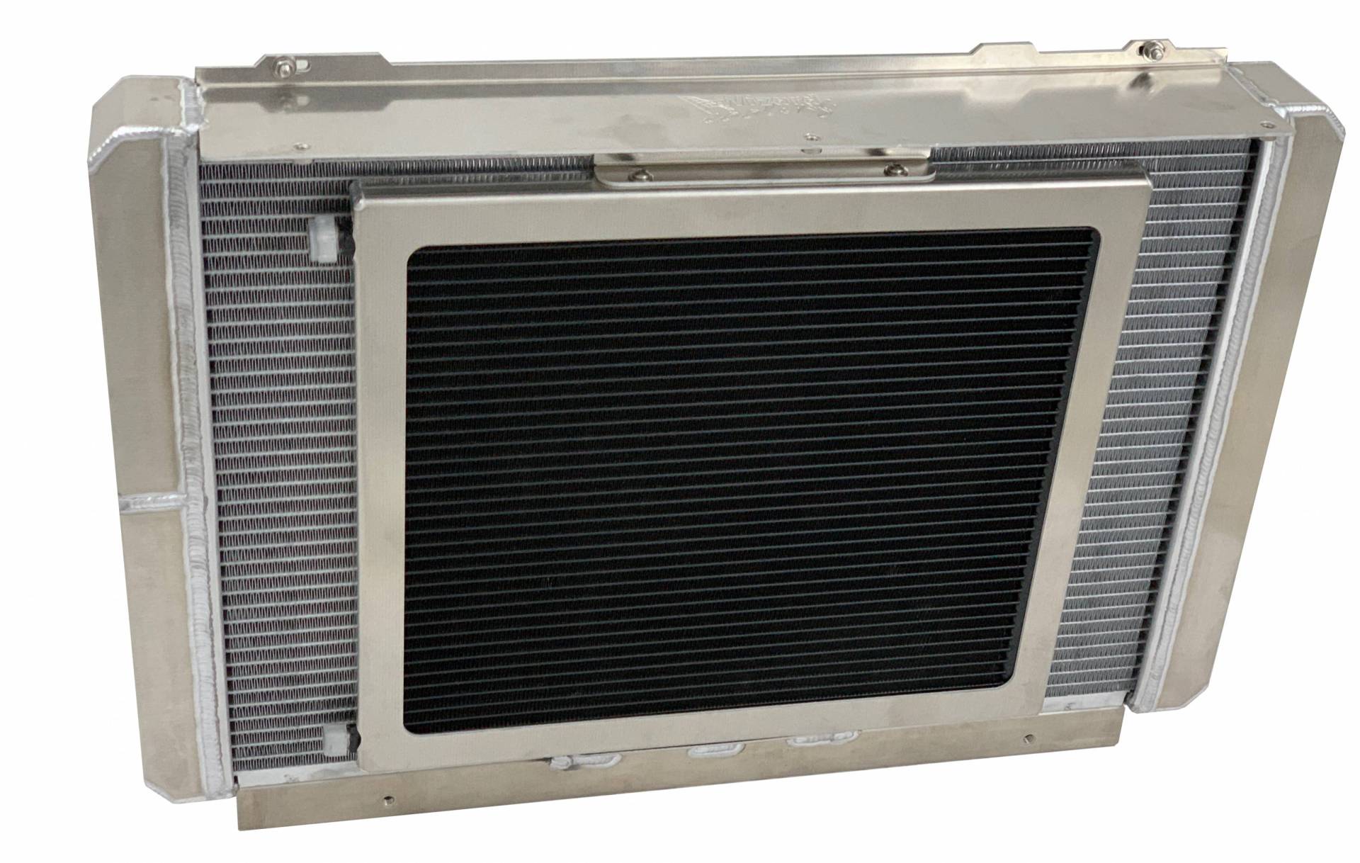 Wizard Cooling Inc 41003110BLLSAC 19661967 Lincoln Aluminum Radiator (LS Motor Swap, Dual