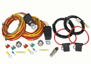 Wizard Cooling Inc - 185FH & FRH Dual Fan Harness Combo Kit (SPAL)