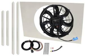 Spal - 16" Brushless Fan (500 Watts) And DIY Shroud Kit