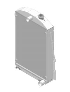 Wizard Cooling Inc - 1938 Chevrolet Car Aluminum Radiator - 10502-210