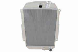 Wizard Cooling Inc - 1939 Chevrolet Street Rod Aluminum Radiator - 1.25" tubes, Manual - 10503-200