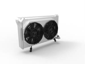 Wizard Cooling Inc - Wizard Cooling - 1969-1972 CHEVROLET Corvette S/B (With 26" Core) Brushless Fan Package - 1655-202BL