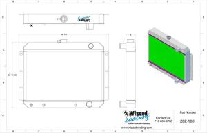 Wizard Cooling Inc - 1964-1965 Chevelle/ Malibu/ Monte Carlo/ El Camino - 282-200