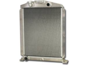 Wizard Cooling Inc - 1938-1939 Ford Trucks (FORD V8) Aluminum Radiator - 98480-100