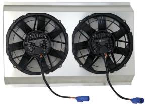 Spal - 25.75” X 18.5” - DUAL BRUSHLESS FAN & UNIVERSAL SHROUD