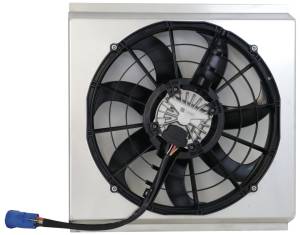 Spal - 17.75” X 18.5” - SINGLE BRUSHLESS FAN & UNIVERSAL SHROUD