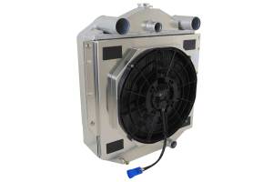 Wizard Cooling Inc - 1947-1967 Dodge Power Wagon Radiator, Intercooler & Brushless Fan