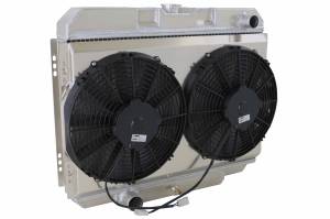 Wizard Cooling Inc - 1967-1970 Ford Mustang BB (SHROUD w/ MEDIUM DUTY FANS) - 379-002MD