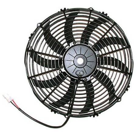 Spal - 13" High Performance Curved Blade Pusher Fan