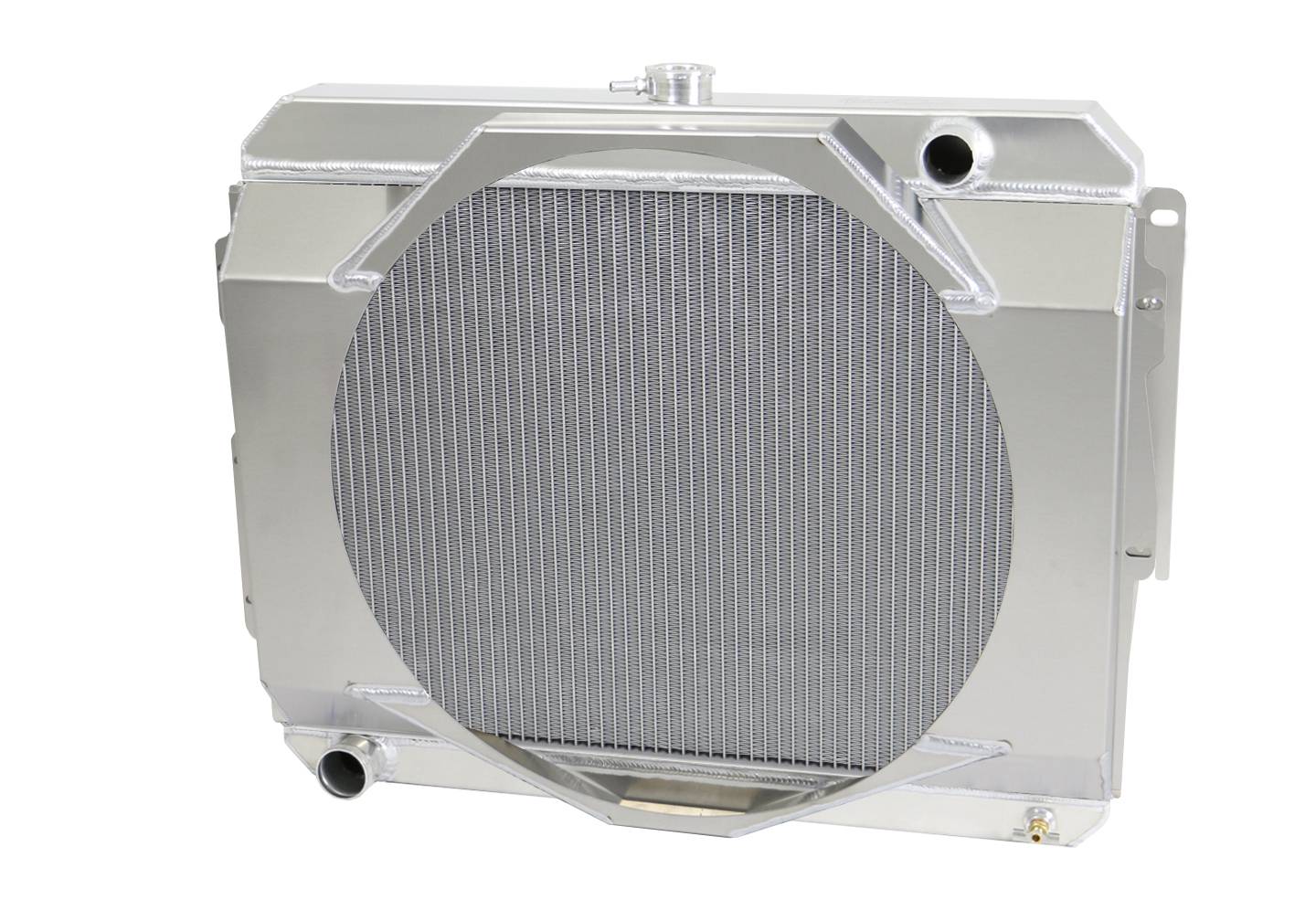 Wizard Cooling Inc - Wizard Cooling - 1966-1969 26" (B/B) Mopar Applications Aluminum Radiator (MECHANICAL FAN SHROUD) - 1640-105