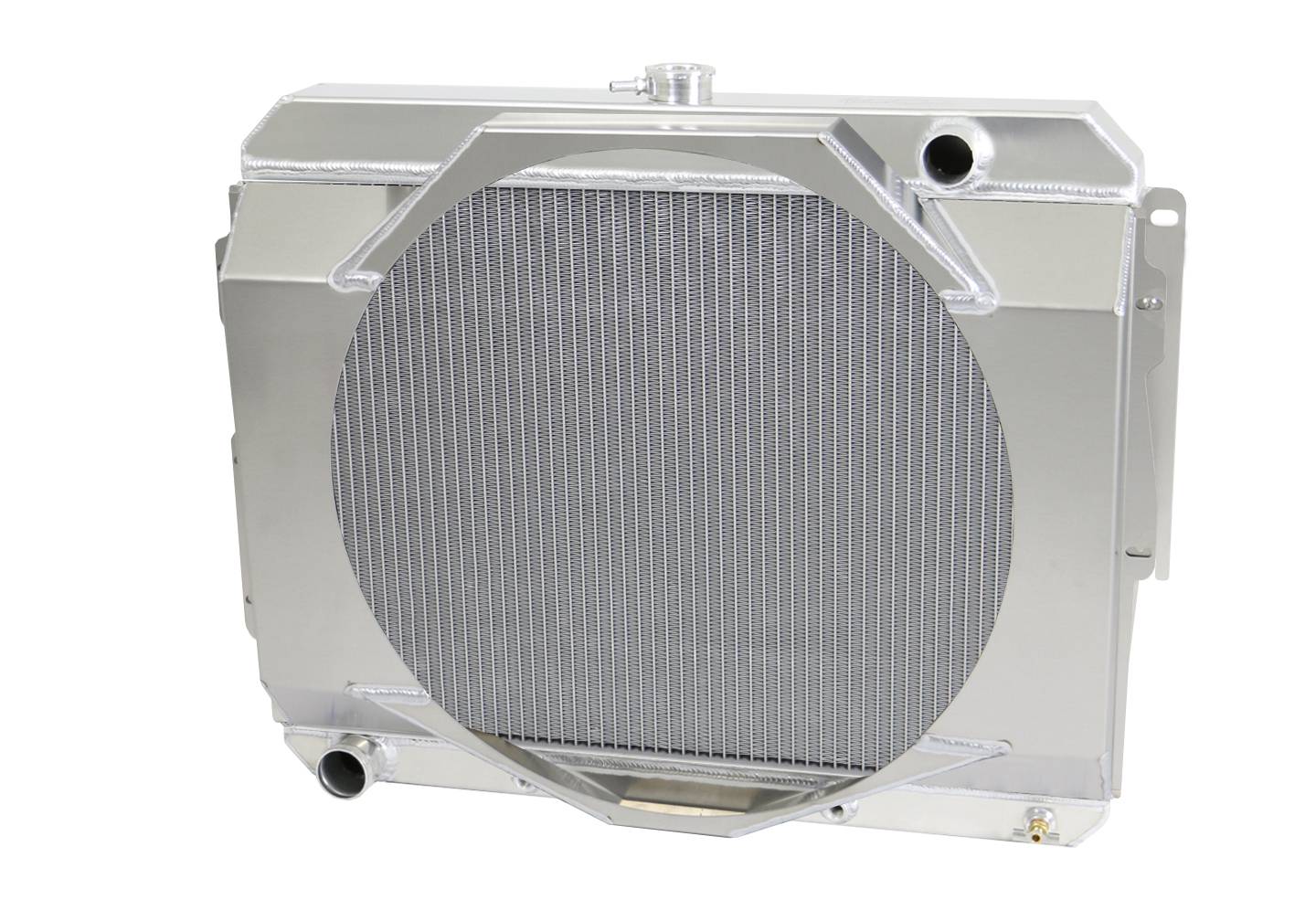 Wizard Cooling Inc - Wizard Cooling - 1966-1969 26" (B/B) Mopar Applications Aluminum Radiator (MECHANICAL FAN SHROUD) - 1640-115