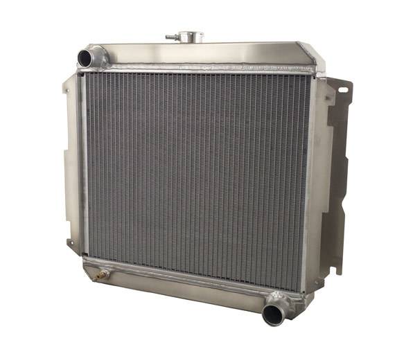 Wizard Cooling Inc - 1966-1969 22" Core (V8) Mopar Applications Aluminum Radiator - 1650-100