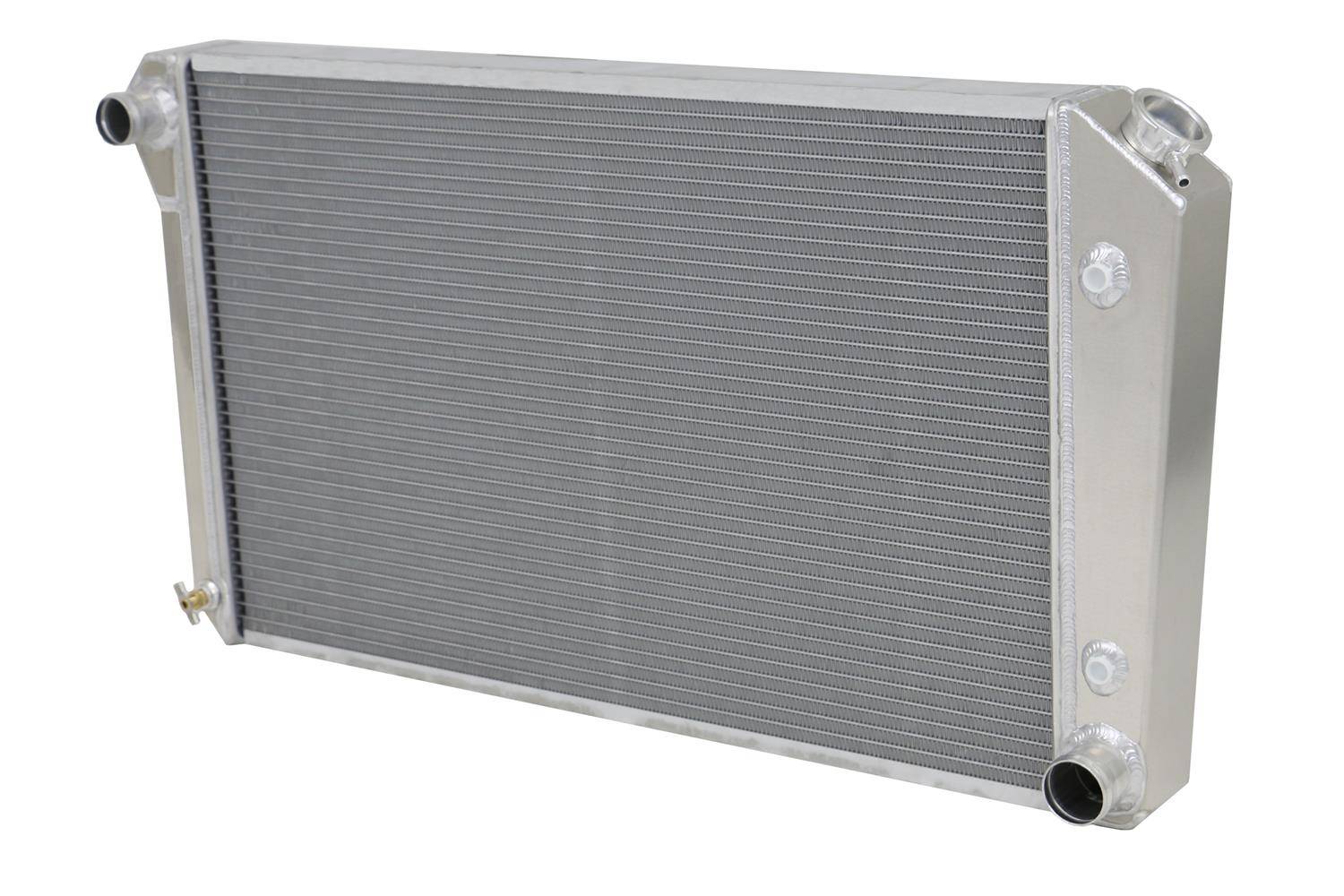 Wizard Cooling Inc - 1966-1974 Oldsmobile Cutlass (+ other cars from 1966-90) Aluminum Radiator - 362-110