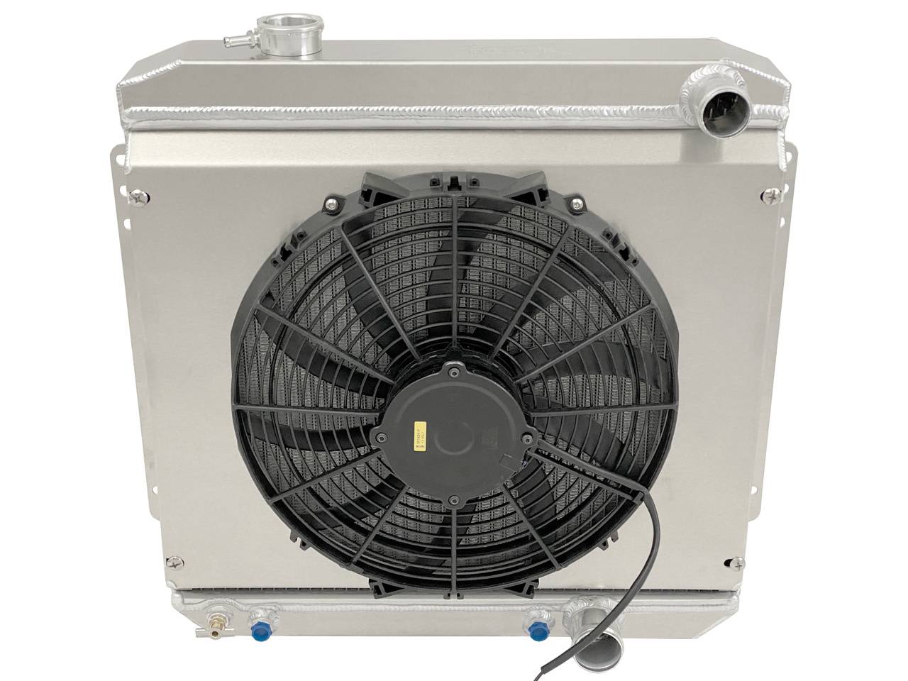 Wizard Cooling Inc - 1968-69 Ford Gran Torino, 1963-1969 Fairlane & 1966-70 Falcon With Standard Brush Style Fan - 411-118LP