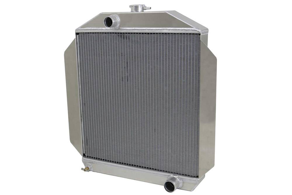 Wizard Cooling Inc - Wizard Cooling - 1949-1953 Ford Car (6CYL core support, CHEVY V8 Motor) Aluminum Radiator - 91034-100