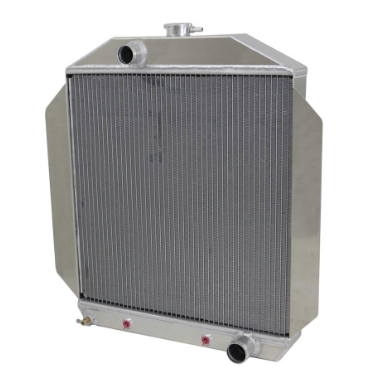 Wizard Cooling Inc - Wizard Cooling - 1949-1953 Ford Car (6CYL core support, CHEVY V8 Motor) Aluminum Radiator - 91034-110
