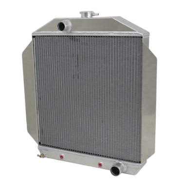 Wizard Cooling Inc - 1949-1953 Ford Car (6CYL core support, CHEVY V8 Motor) Aluminum Radiator - 91034-210