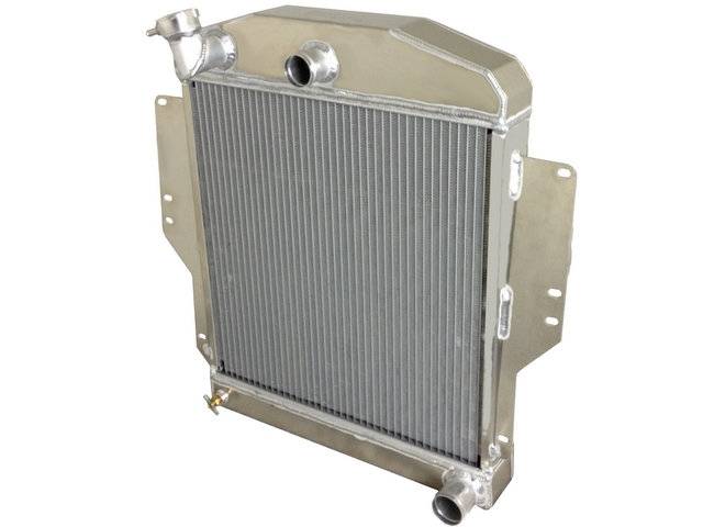 Wizard Cooling Inc - Wizard Cooling - 1938-39 Plymouth Street Rod Aluminum Radiator - 92001-100