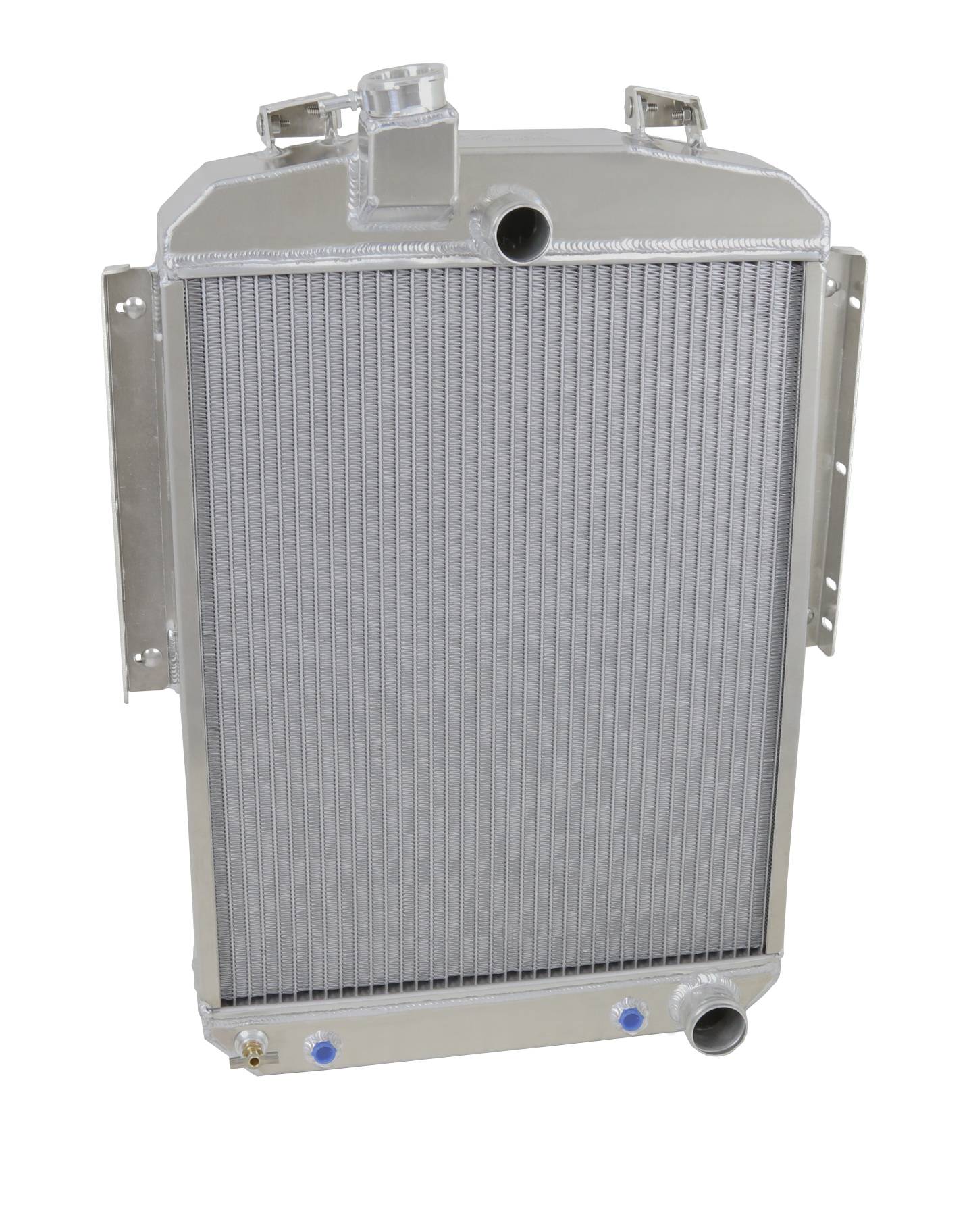 Wizard Cooling Inc - 1936 Plymouth Street Rod Aluminum Radiator (Standard BRUSH FAN OPTIONS) - 92002-111HP-PUSHER