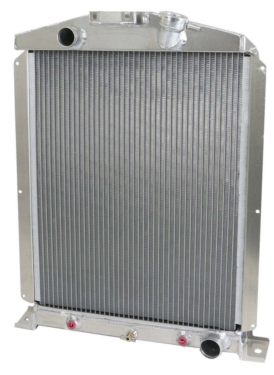 Wizard Cooling Inc - Wizard Cooling - 1938-1939 Ford Trucks (CHEVY V8) Aluminum Radiator - 98481-110