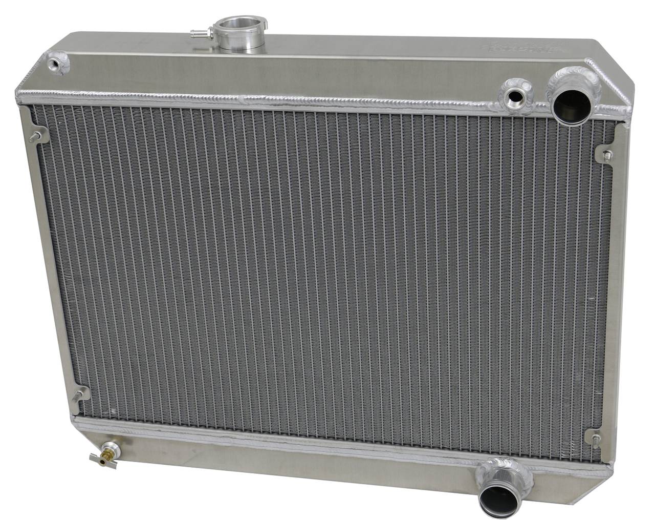 Wizard Cooling Inc - 1964-1965 Pontiac GTO/Lemans/Tempest Aluminum Radiator (15.5" Core, Driver side Radiator Cap, LS Swap) - 27100-210LS