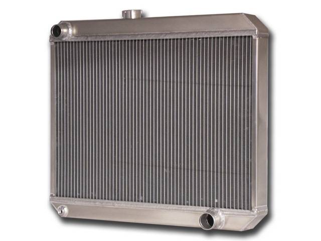 Wizard Cooling Inc - Wizard Cooling - 1966-1967 Chevrolet Bel Air/ Impala (17.5" Core, w/ Factory Air) Aluminum Radiator - 27300-210