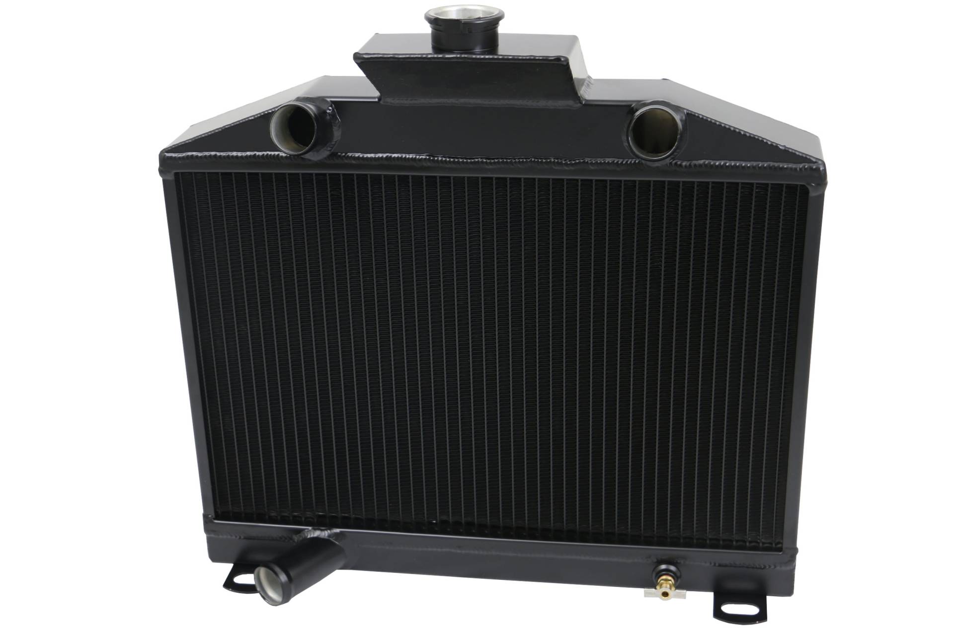 Wizard Cooling Inc - Wizard Cooling - 1952-54 Nash Healey Aluminum Radiator (Black) - 50052-100PC
