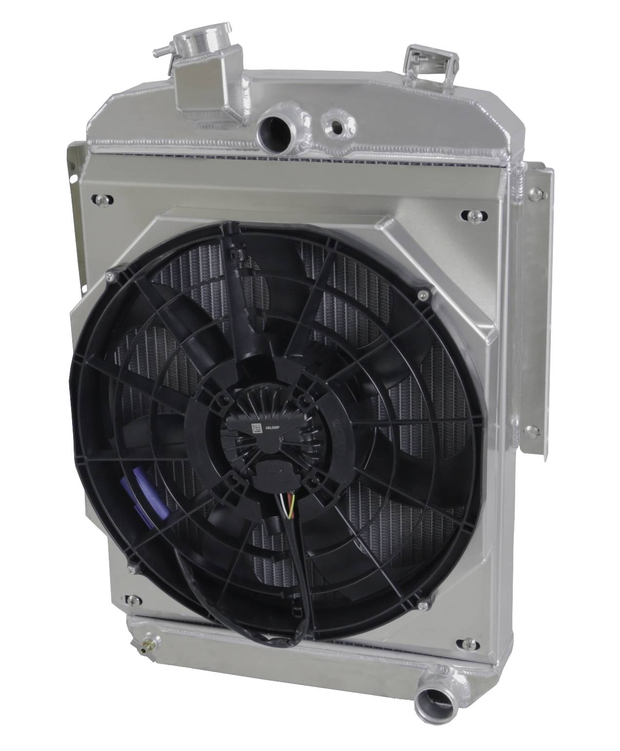 Wizard Cooling Inc - 1936 Plymouth Street Rod Aluminum Radiator (BRUSHLESS FAN OPTIONS) - 92002-108BL