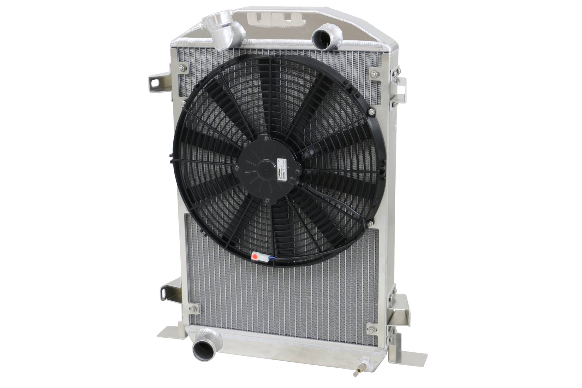 Wizard Cooling Inc - 1932 Ford Truck & Car Aluminum Radiator (Standard BRUSH Style Fan Options) - 98492-101HP