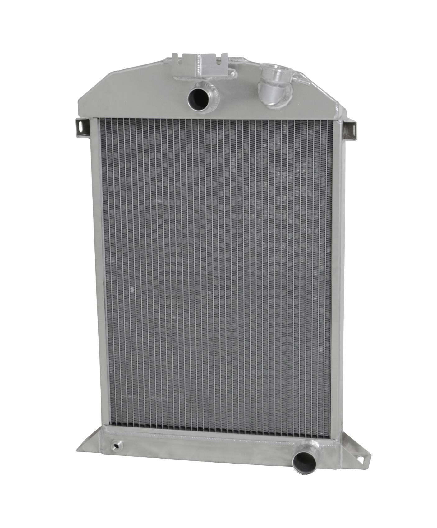 Wizard Cooling Inc - 1936 Ford Car, w/ Chevy V8, Aluminum Radiator - 98494-100
