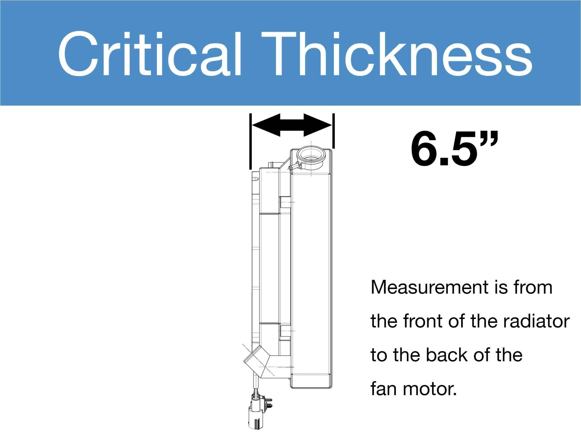 Wizard Cooling Inc - Wizard Cooling - 28.25" Various GM Applications Aluminum Radiator (LS SWAP) w/ Shroud Brushless 12" Fans - 361-202LSBL