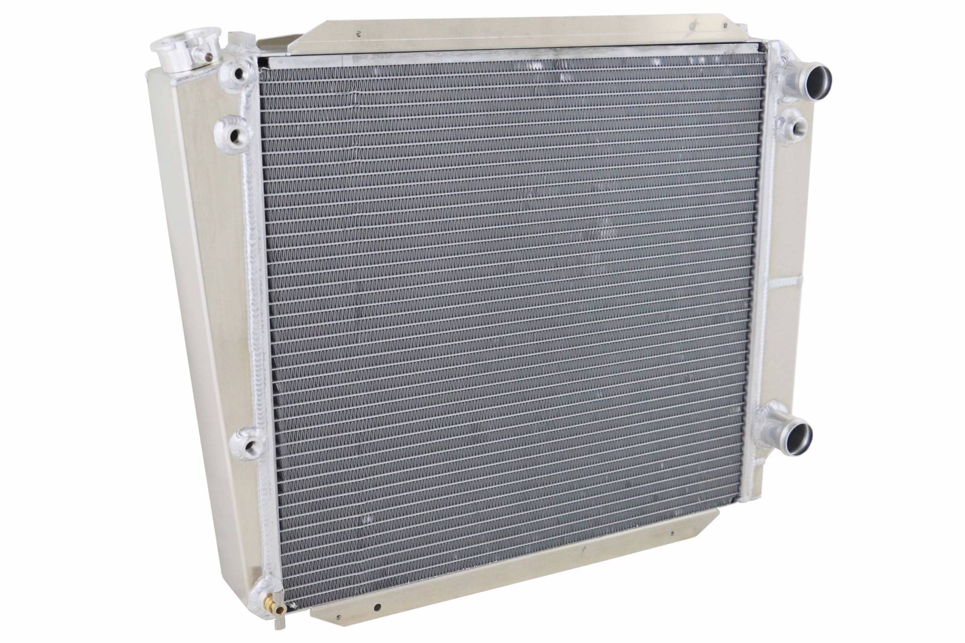 Wizard Cooling Inc - 1966-1977 Ford Bronco (LS Swap) Aluminum Radiator - 547-210LS