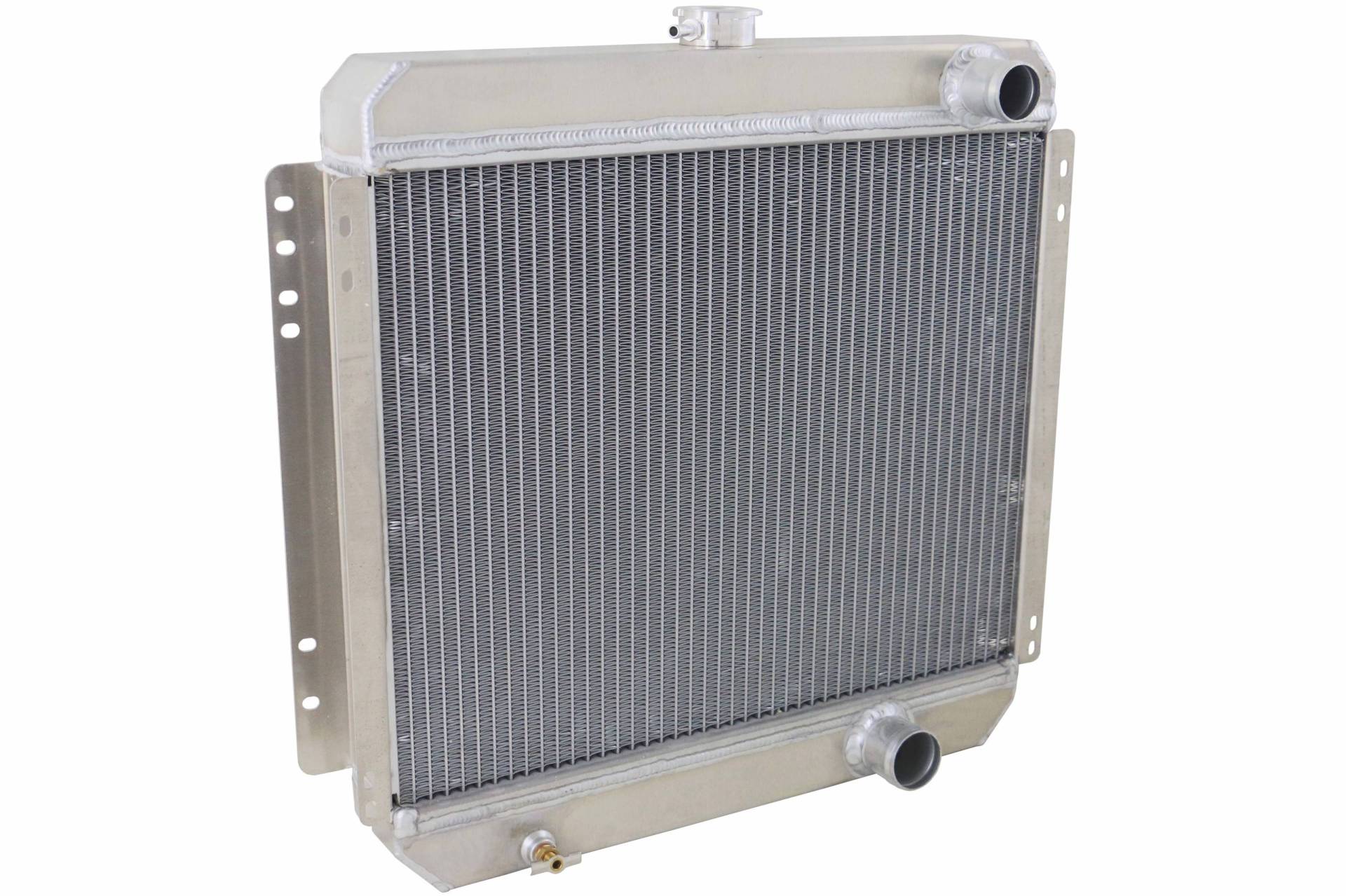 Wizard Cooling Inc - Wizard Cooling - 1967-1969 Ford Mustang & 67-'68 MERCURY Cougar/XR7 (SB V8) Aluminum Radiator - 340-100