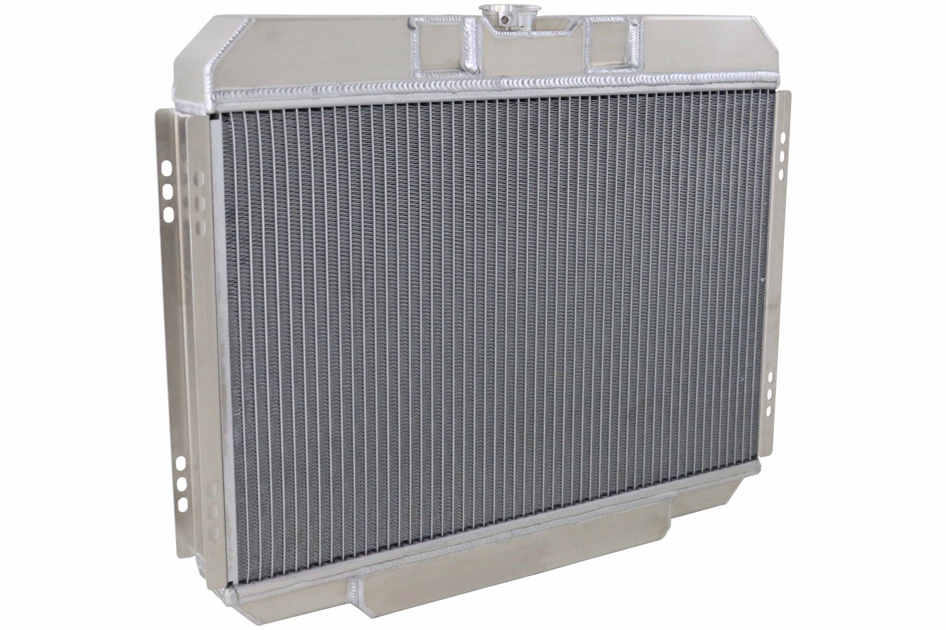 Wizard Cooling Inc - 1967-1970 Ford Mustang (SB) Aluminum Radiator (w/ Standard Brush Fans) - 338-112MD