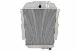 Wizard Cooling Inc - 1939 Chevrolet Street Rod Aluminum Radiator - 1.00" tubes, Manual - 10503-100