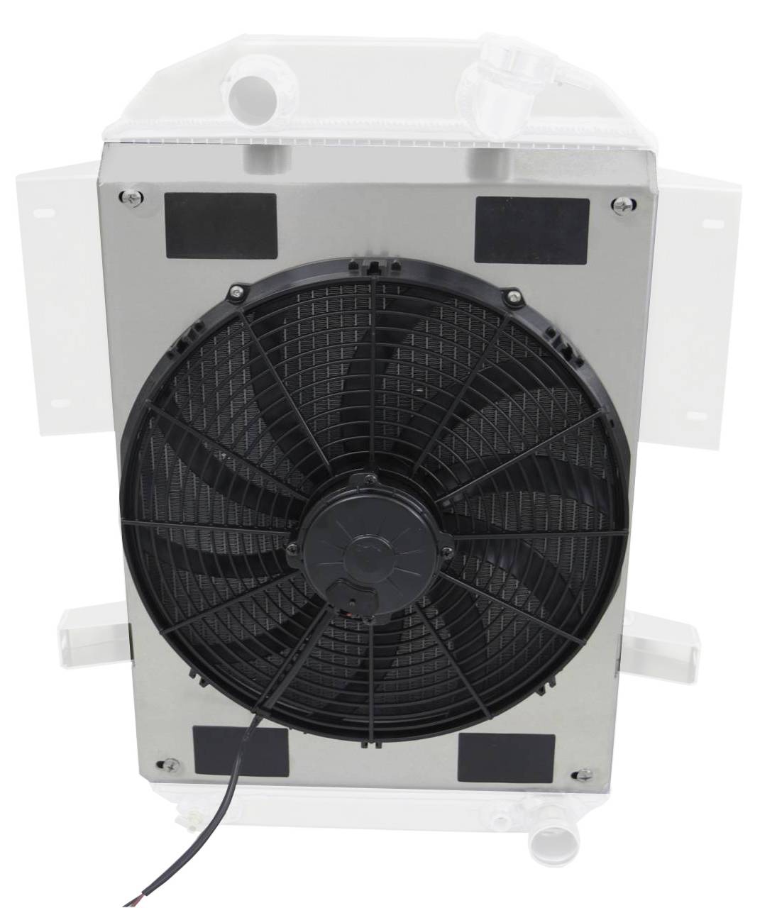 Wizard Cooling Inc - 1935-1936 Chevrolet Car (SHROUD w/ MEDIUM DUTY FAN) - 10505-008MD