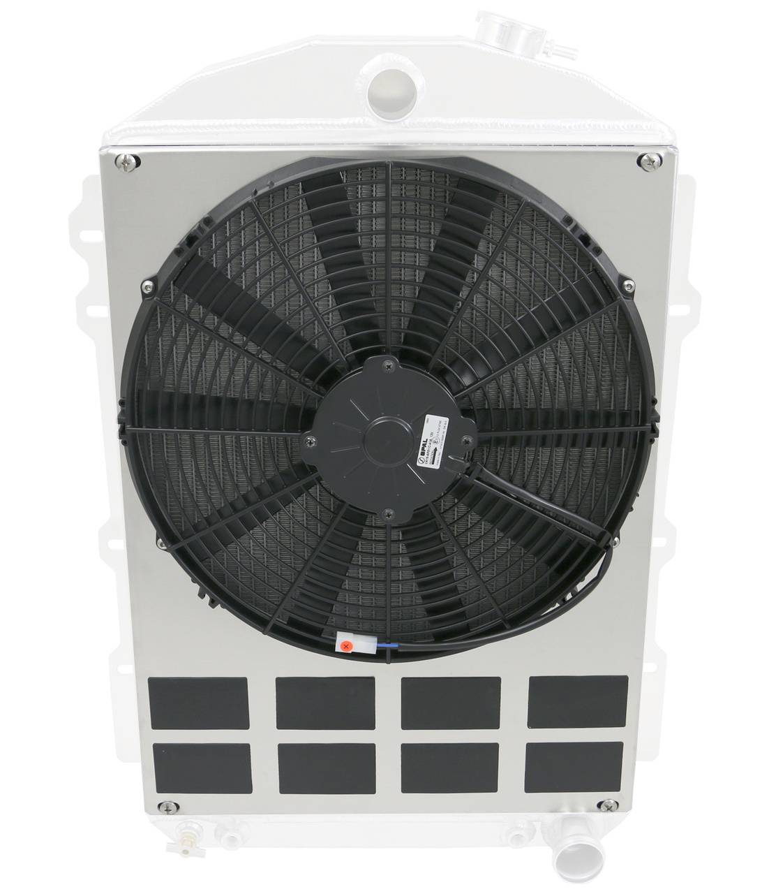 Wizard Cooling Inc - 1938 Chevrolet Car - HIGH PERFORMANCE Fan and Shroud - 10502-008HP