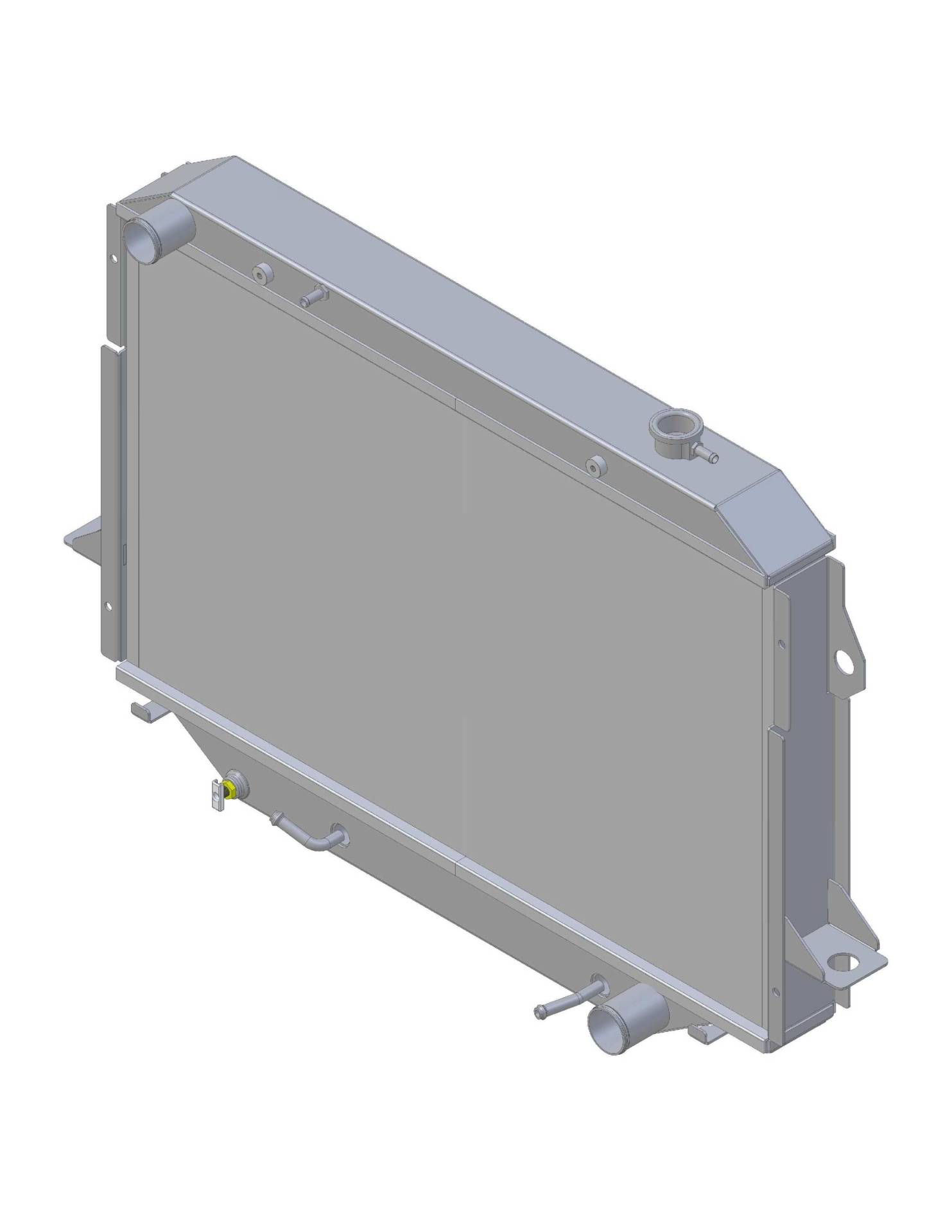 Wizard Cooling Inc #181-100 1993-1997 Toyota Land Cruiser Aluminum