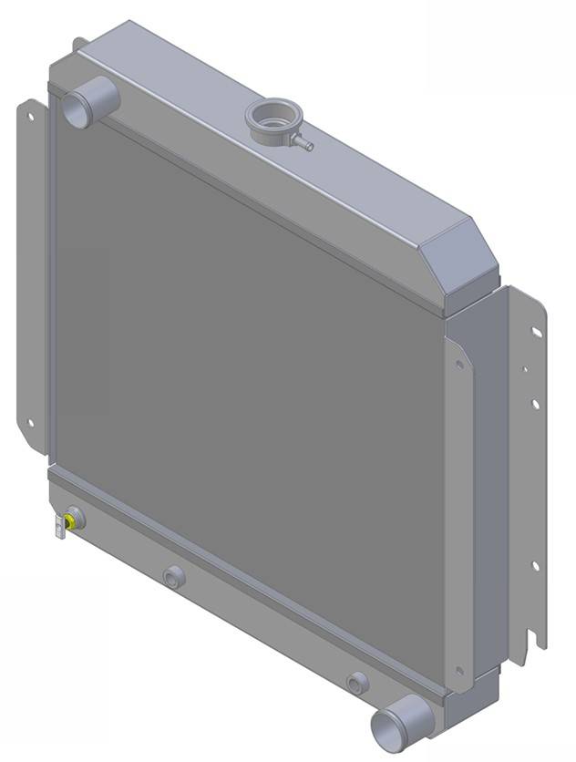 Wizard Cooling Inc #1649-210 1957-59 Royal & Coronet Aluminum