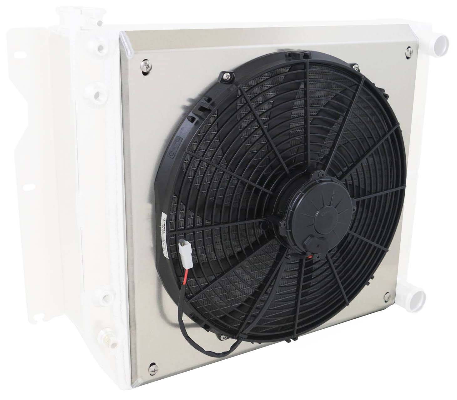 3-Row Aluminum Radiator With Fan Shroud For Jeep Wrangler YJ TJ 1987-2006 – High Cooling
