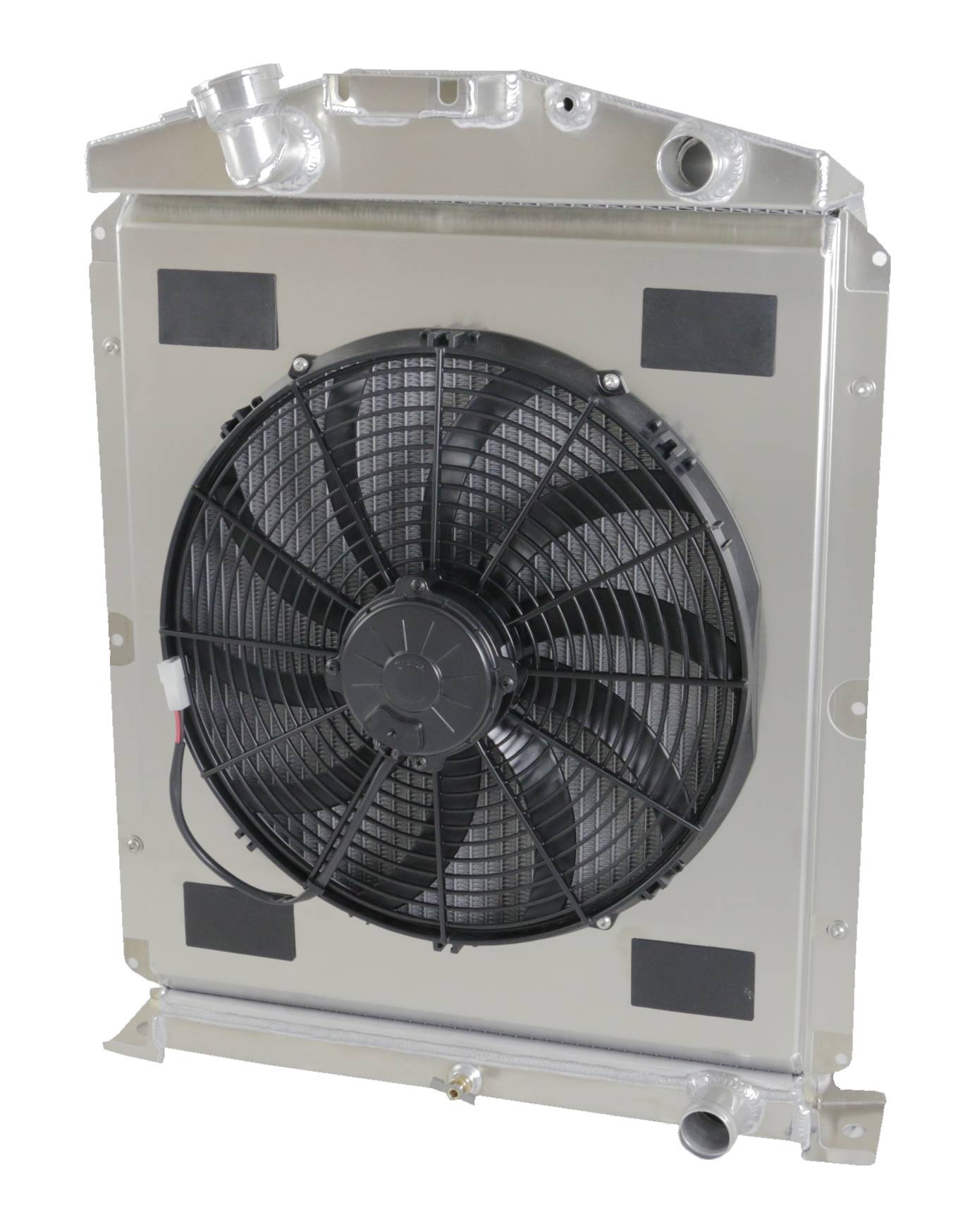 Wizard Cooling Inc - 1938-1939 Ford Trucks (SHROUD w/ MEDIUM DUTY FAN) - 98480-008MD