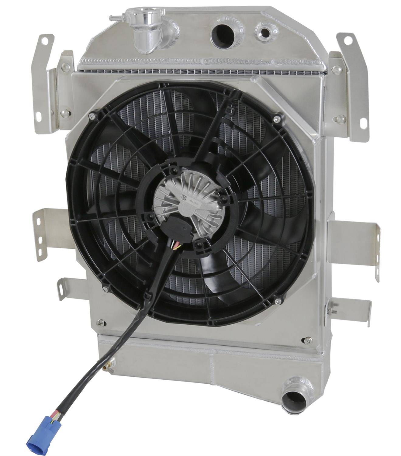 Wizard Cooling Inc - 1934-1935 Chevrolet Street Rod (SHROUD w/ BRUSHLESS FAN, 300 WATT) - 10508-008BL300