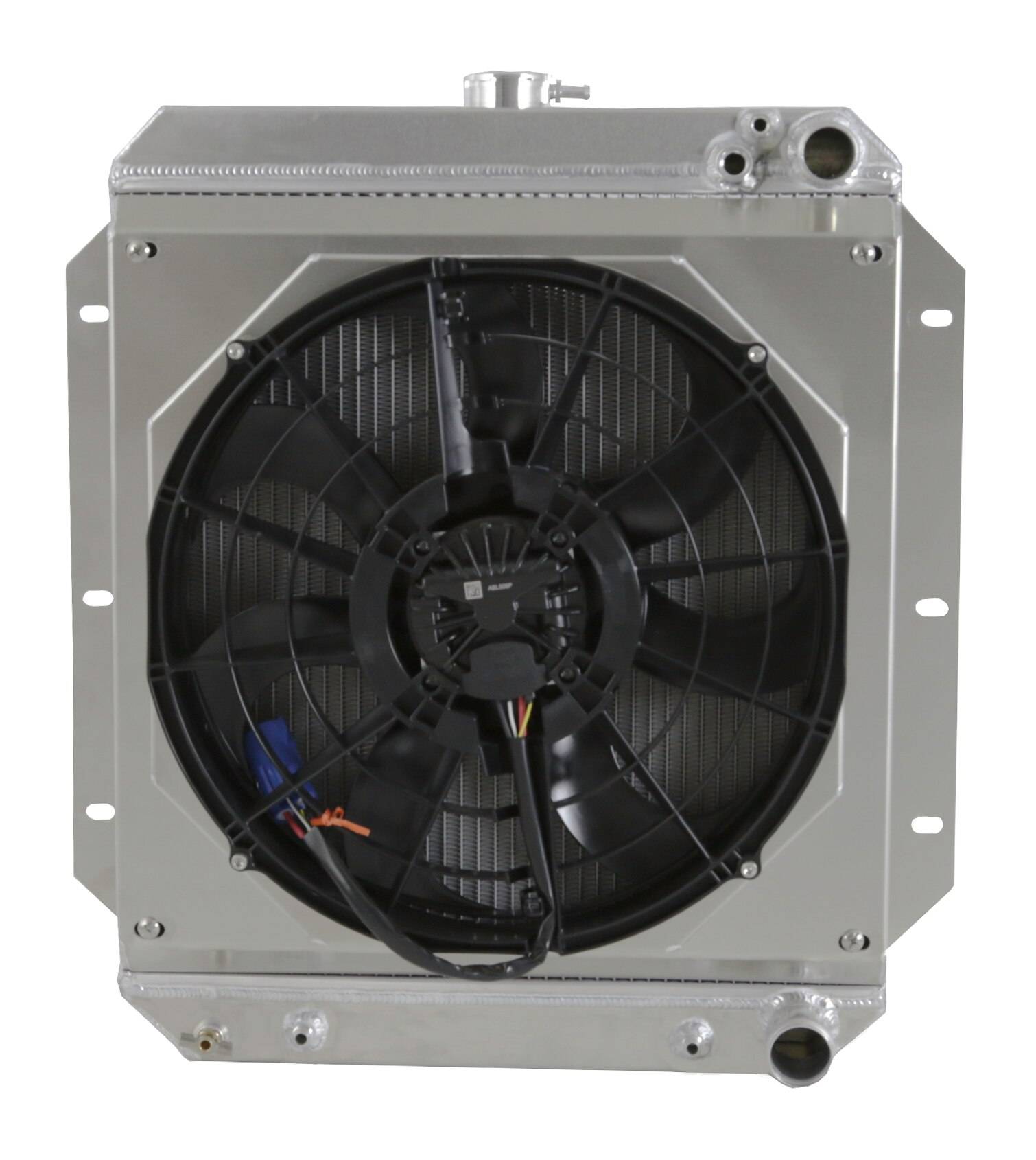 Wizard Cooling Inc - 1955-1956 Ford Fairlane / Victoria (SHROUD w/ BRUSHLESS FAN, 300 WATT) - 98514-008BL300