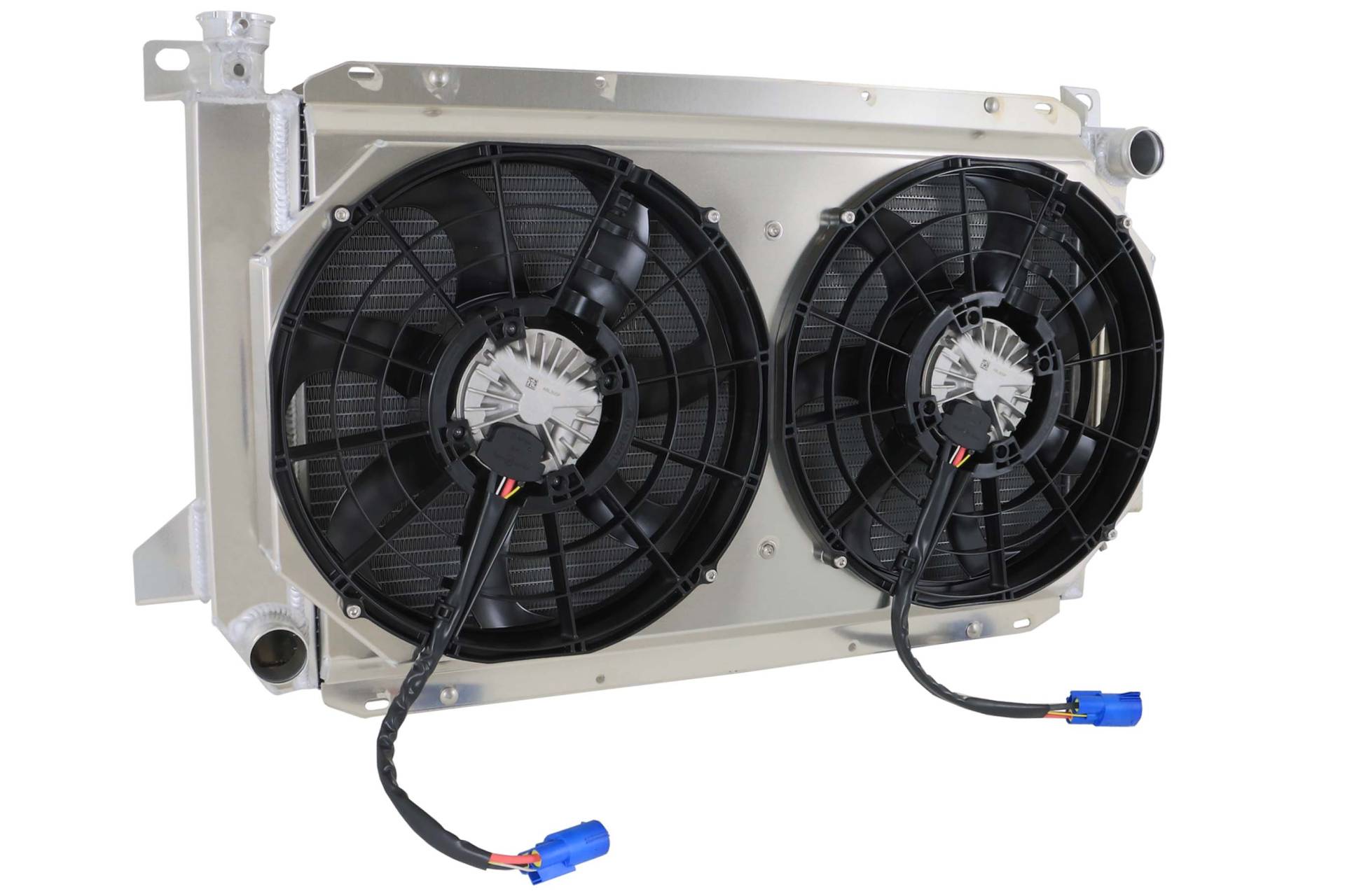 Wizard Cooling Inc - 1985-97 Ford F-Series & Bronco (SHROUD w/ BRUSHLESS FANS, 300 WATT) - 1451-002BL300