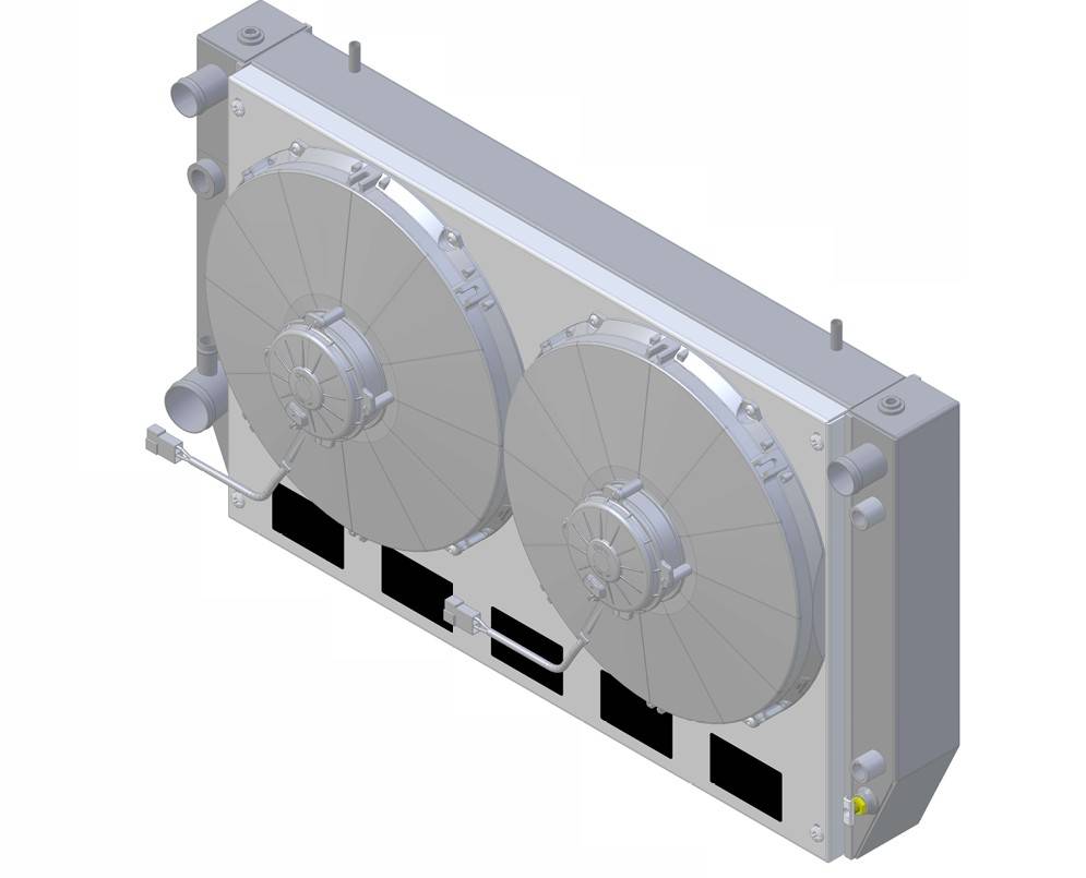 Wizard Cooling Inc #577-112HP 1976-1996 Jaguar XJS (V12) Aluminum