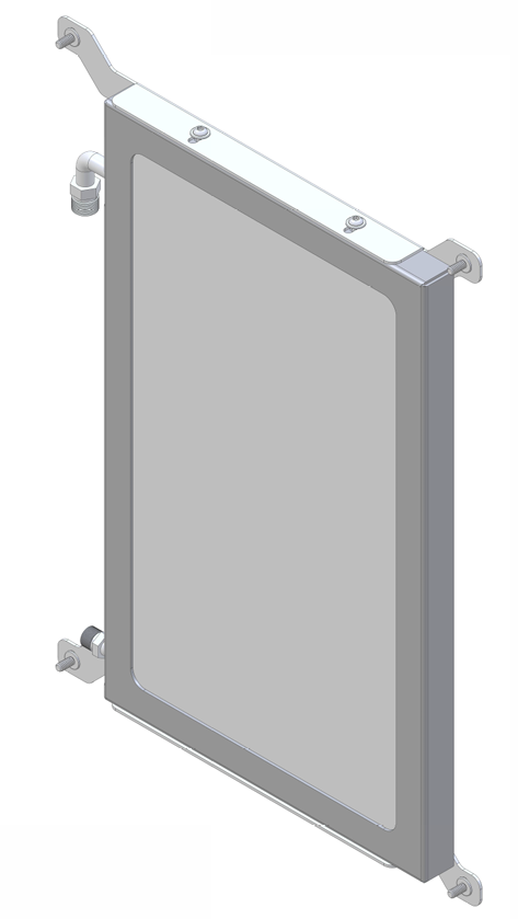 Wizard Cooling Inc - 1934-36 Chevrolet Truck (AC Condenser) - 1-80518-000AC