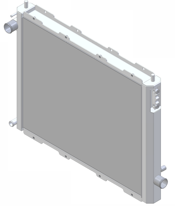 Wizard Cooling Inc - Lotus Evora 400 / GT  (Series 2) Aluminum Radiator - 99058-100