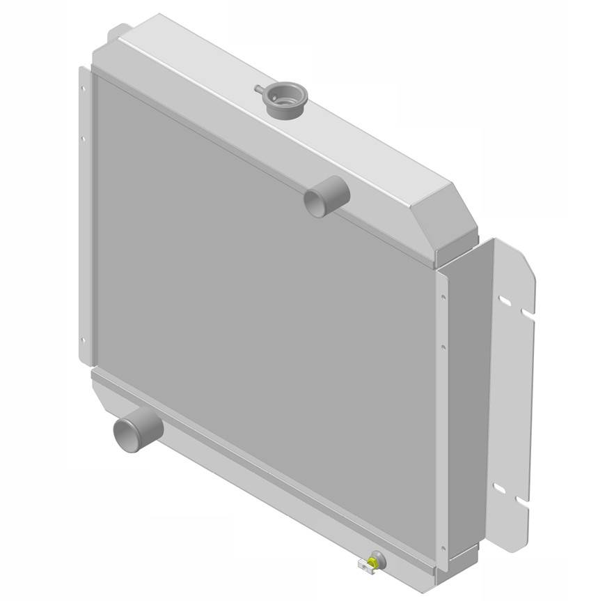Wizard Cooling Inc - 1968-1979 Ford F-100 Pickup Truck Aluminum - 395-100