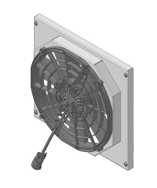 Wizard Cooling Inc - 1963-1967 Chevrolet Corvette Small Block (BRUSHLESS Fan & Shroud) - 1-008BL300